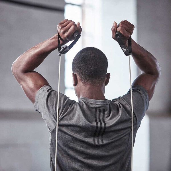 Adidas Resistance Tube Yoga Pilates Gym Exercise Home Fitness Workout L1 Other Strength Training