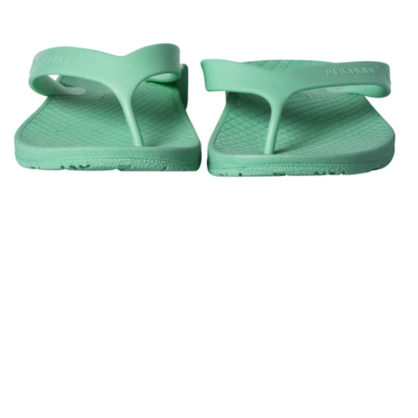 Archline Orthotic Thongs Support Shoes Footwear Flip Flops Dew Green Eur 40 Slippers