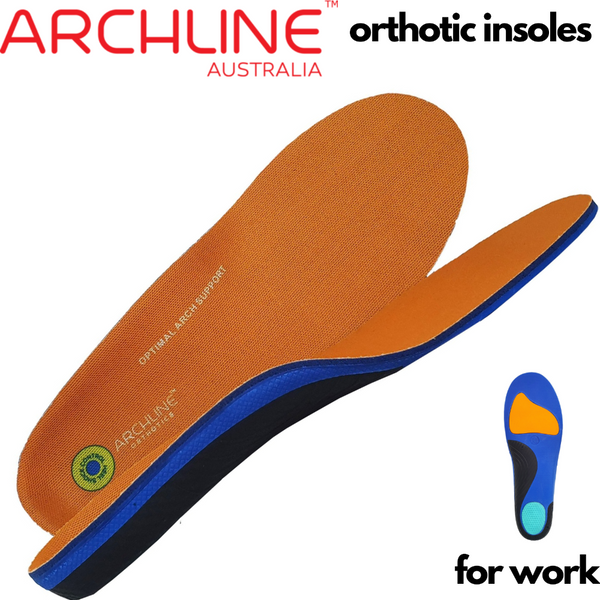 Archline Active Orthotics Full Length Support Insoles For Work (Eu 43 44) Insoles & Shoe Inserts