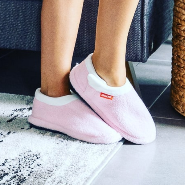 Archline Orthotic Slippers Closed Scuffs Moccasins Pink Eur 42 Insoles & Shoe Inserts