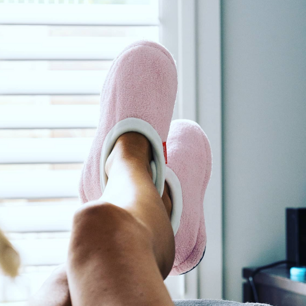 Archline Orthotic Slippers Closed Scuffs Moccasins Pink Eur 42 Insoles & Shoe Inserts