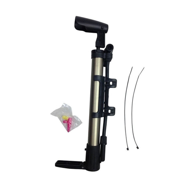 Br Sports Mini Bicycle Air Pump Bike Hand Ball Inflator Portable Cycling Tyre Aluminium Pumps