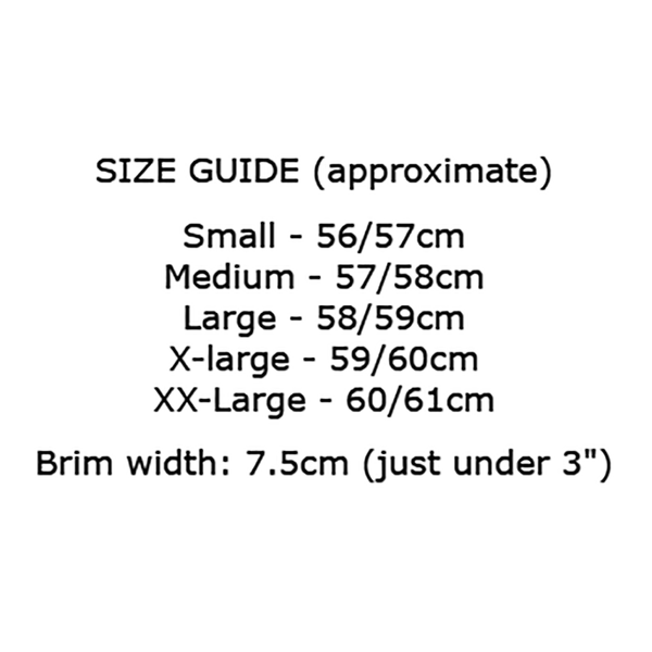 Br Apparel Terry Towelling Bucket Hat Daggy Fishing Camping Lad Cap Retro 100% Cotton Bottle Green Xxl Hats & Headwear