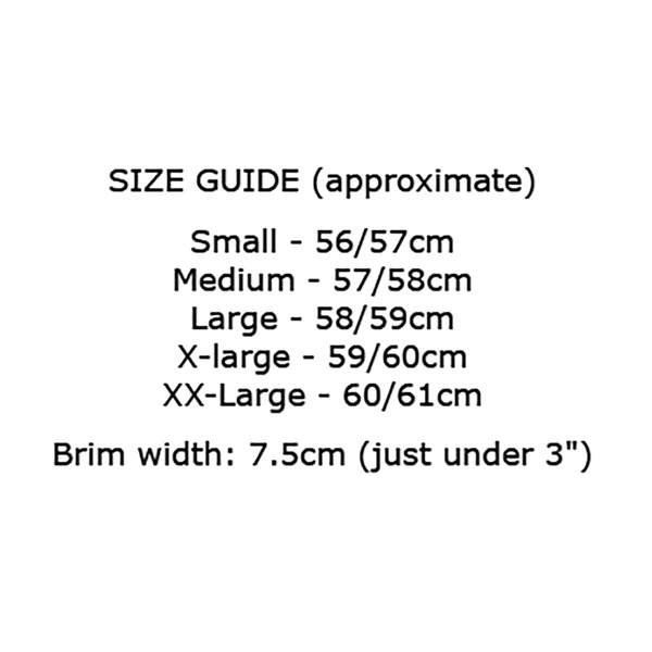 Br Apparel Terry Towelling Bucket Hat Daggy Fishing Camping Lad Cap Retro 100% Cotton Tan Brown X Large Hats & Headwear