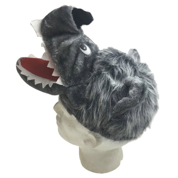 Wolf Hat Funny Party Costume Adult Childrens Animal Fancy Dress Halloween Cap Hats