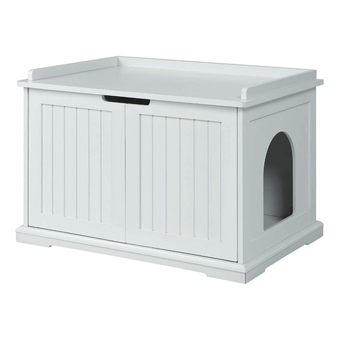 Cat Litter Modern Pets Cleo Cabinet White