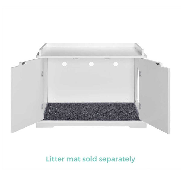 Cat Litter Modern Pets Cleo Cabinet White