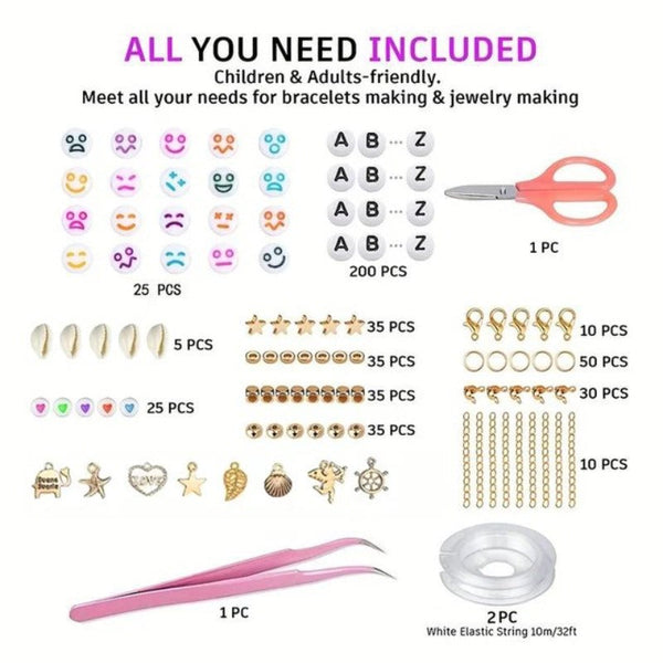 Thelicraft 10800Pcs Clay Beads For Bracelet Making Kit 72 Colors Spacer Heishi Jewelry Modelling Clay