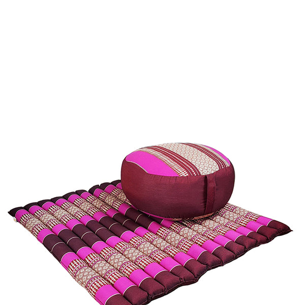 Zafu & Zabuton Meditation Set Pink Yoga & Pilates Accessories