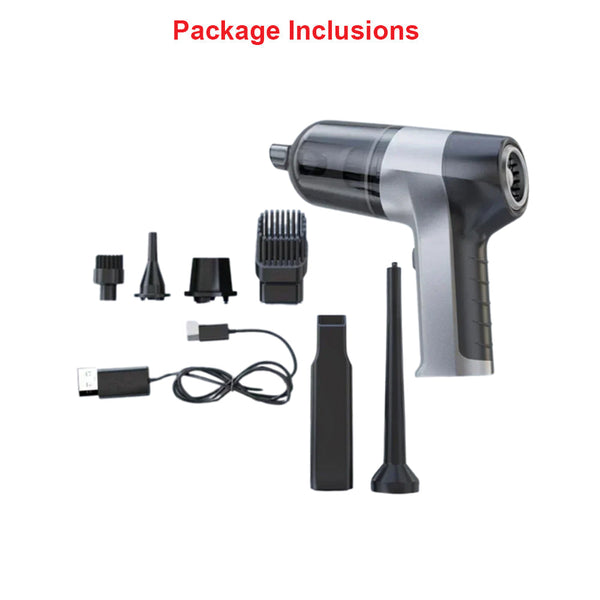 Vacuum Cleaner Black Pro 4In1 Mini Handheld Duster Equipment Appliances Vacuum Cleaners