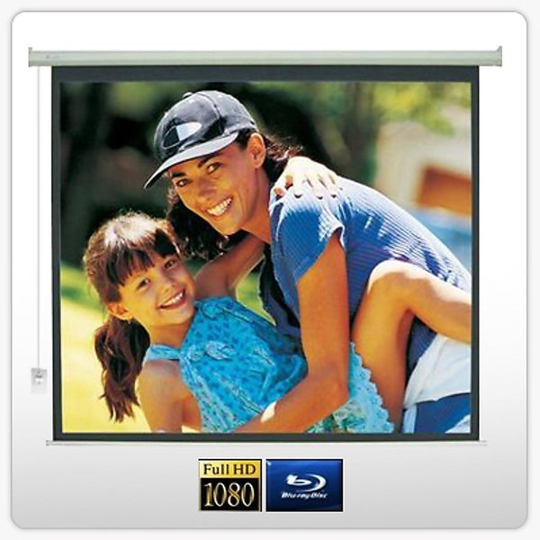 Randy & Travis Machinery 150" Electric Motorised Projector Screen Tv +Remote Projector Screens