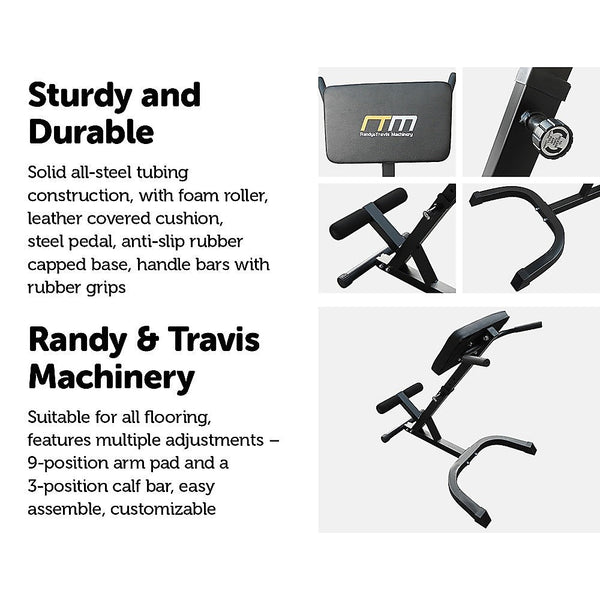 Randy & Travis Machinery 45 Degree Hyperextension Bench Weights Benches