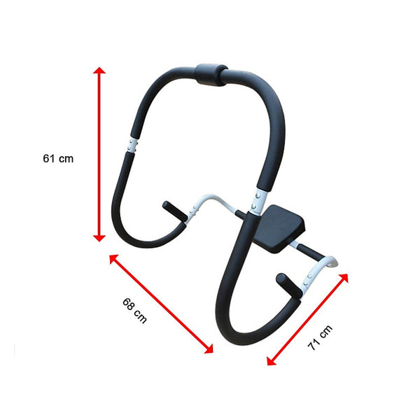 Randy & Travis Machinery Ab Crunch Abdominal Exercise Roller With Computer Abdominal Machines