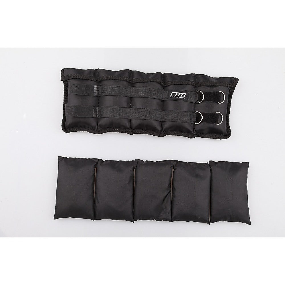 Randy & Travis Machinery 10Kg Ankle/Wrist Weight Straps Wrist & Ankle Weights