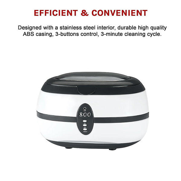 Veile Studios Ultrasonic Multi Purpose Sonic Wave Jewellery Cleaner Cleaners & Polish