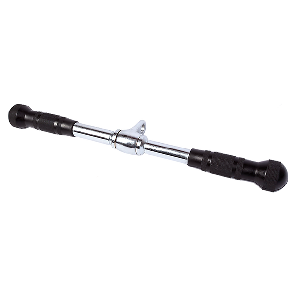 Randy & Travis Machinery Rubber Coated Solid Straight Bar Attachment Home Gym Attachments