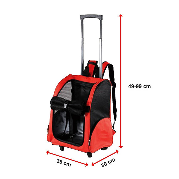 Brienz Dog Pet Safety Transport Carrier Backpack Trolley Pet Transport