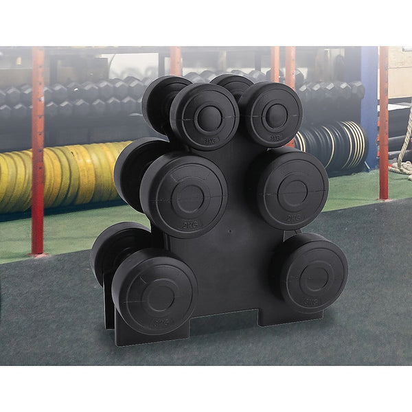 Randy & Travis Machinery 12Kg Dumbbell Weights Set Dumbbells
