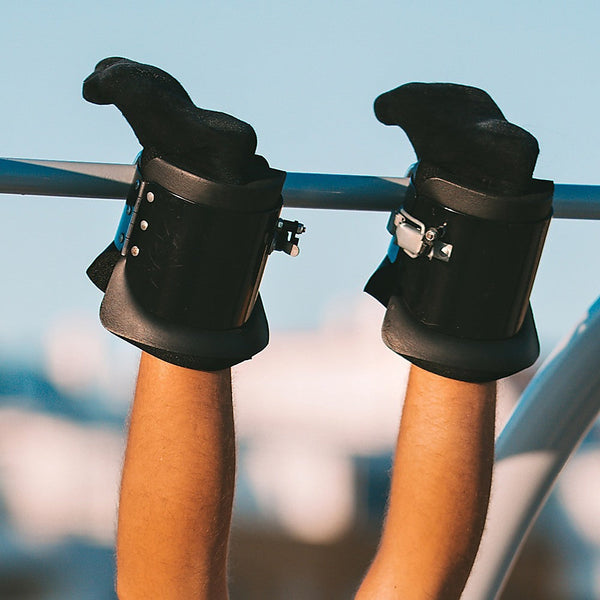 Randy & Travis Machinery Gravity Inversion Boots Therapy Hang Spine Posture Physio Gym Fitness Yoga Props
