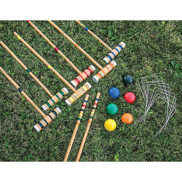 Randy & Travis Machinery Set Up To 6 Players Croquet
