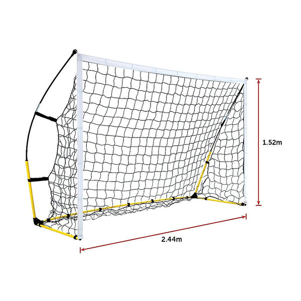 8' X 5' Soccer Football Goal Portable Net Quick Set Up
