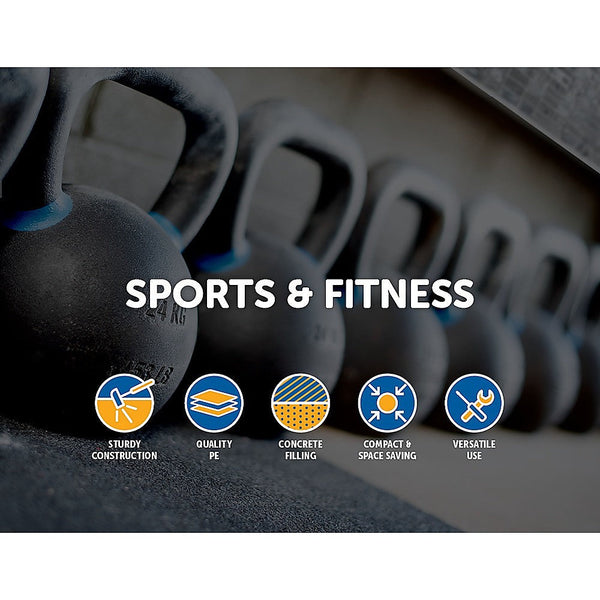 Randy & Travis Machinery Kettle Bell 16Kg Training Weight Fitness Gym Kettlebell Kettlebells