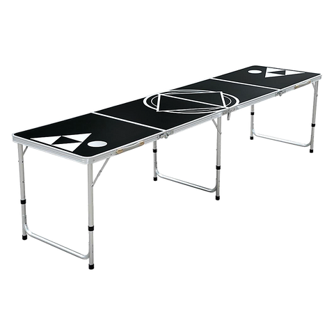 Professional 8Ft Beer Pong Table Drinking Game