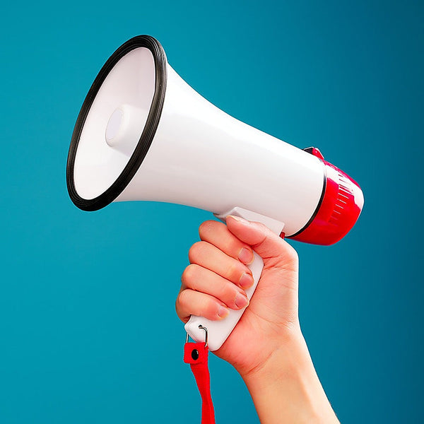 Brienz Audio Megaphone 25Watt Bull Horn With Siren Megaphones