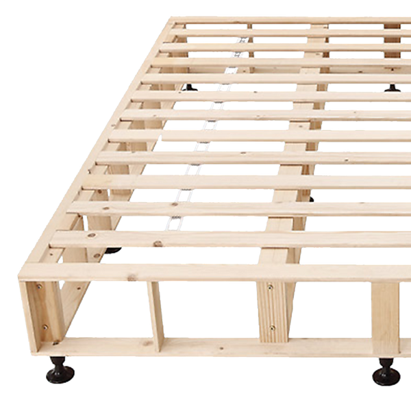 Palermo King Single Ensemble Bed Base Platinum Graphite Linen Fabric King Single Bed Frames