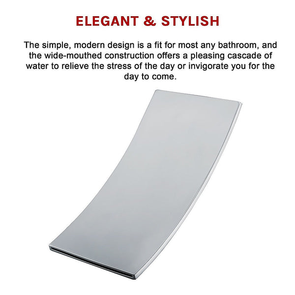 Della Francesca 304Ss Waterfall Bath Spout Bath Taps