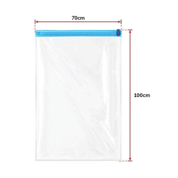 Vacuum Bags Clothes Sealed Clothing Travel Compact Storage Space Saver X12