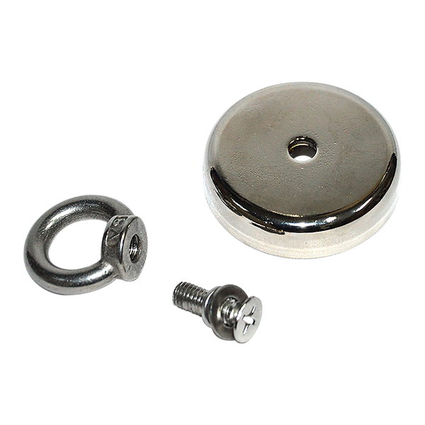 Randy & Travis Machinery 112Kg Salvage Strong Recovery Mag Net Neodymium Hook Lifting Magnets