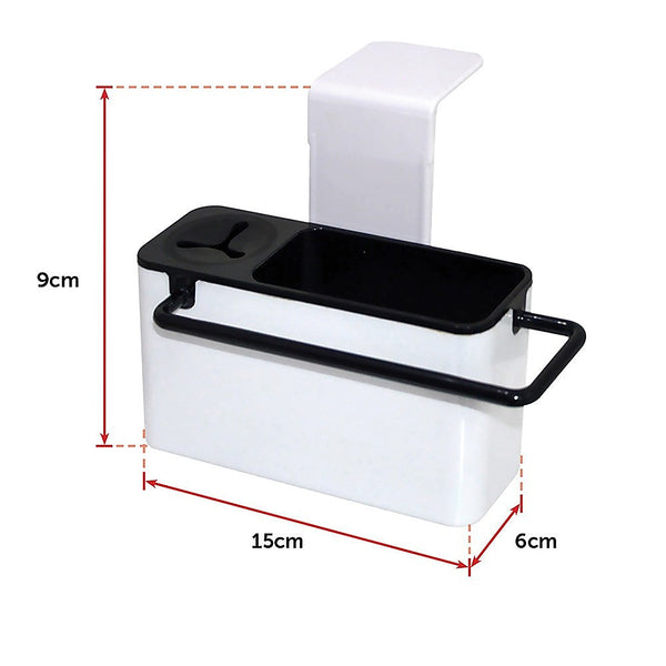 Randy & Travis Machinery Sink Aid Self Draining Caddy Kitchen Sponges Brush Soap Sink Organisers