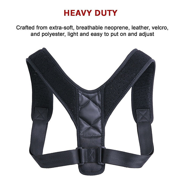 Posture Clavicle Support Corrector Back Straight Shoulders Brace Strap