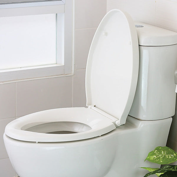 Randy & Travis Machinery Quick Release Soft Close Toilet Seat White Bathroom Heavy Duty Toilet Seats