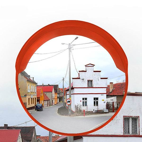 Randy & Travis Machinery 60Cm Round Convex Mirror Blind Spot Safety Traffic Driveway Shop Wide Angle Traffic Mirrors