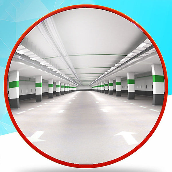 Randy & Travis Machinery 60Cm Wide Angle Security Curved Convex Road Safety Mirror Traffic Driveway Traffic Mirrors