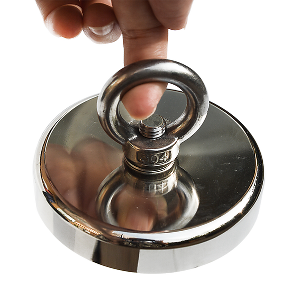400Kg Salvage Strong Recovery Mag Net Neodymium Hook Treasure Hunti Fishing Lifting Magnets