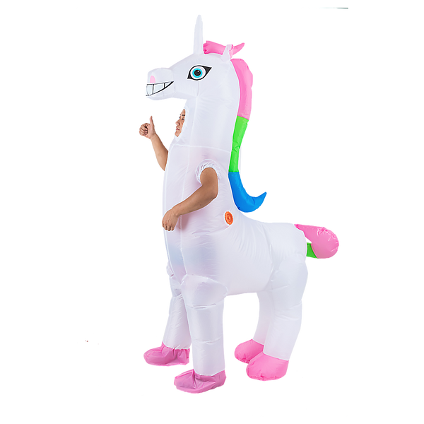 Giant Unicorn Fancy Dress Inflatable Costume Suit