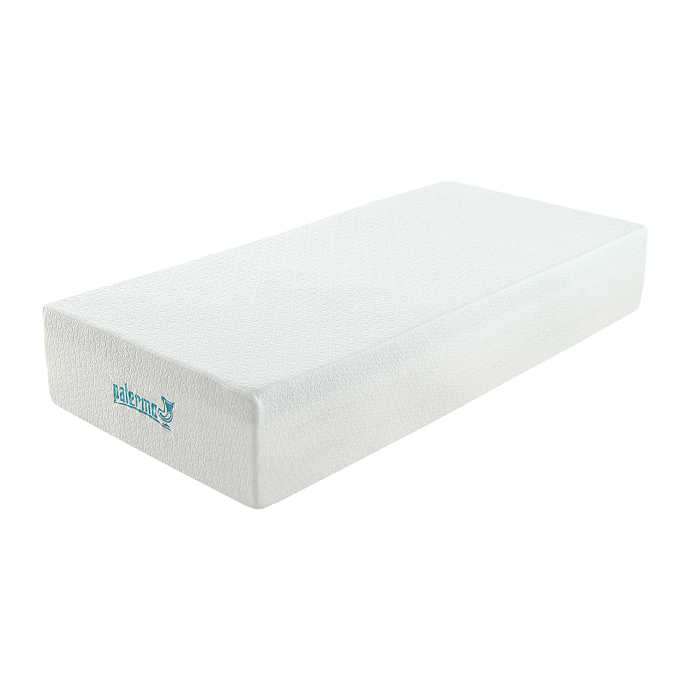 Palermo Single Mattress 30Cm Memory Foam Green Tea Infused Certipur Mattresses