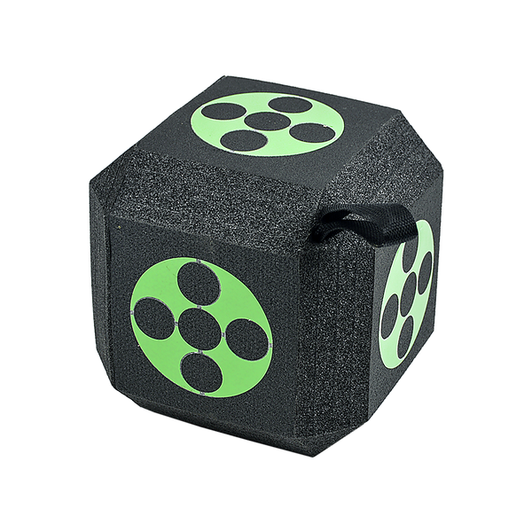 Randy & Travis Machinery Archery 3D Dice Target Cube Reusable 18 Sides 23Cm Self Healing Xpe Foam Archery Targets