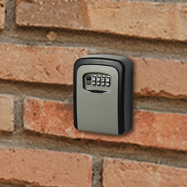 Randy & Travis Machinery Commercial Grade Lock Wall Mounted Key Safe Storage Box Security Key Safes Boxes & Hideaways