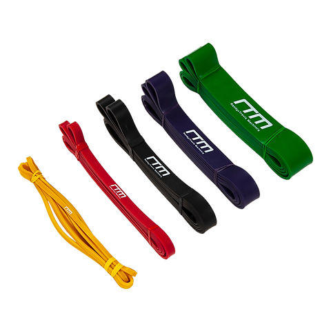 Randy & Travis Machinery Resistance Band Loop Set Of 5 Heavy Duty Gym Yoga Workout Resistance Trainers