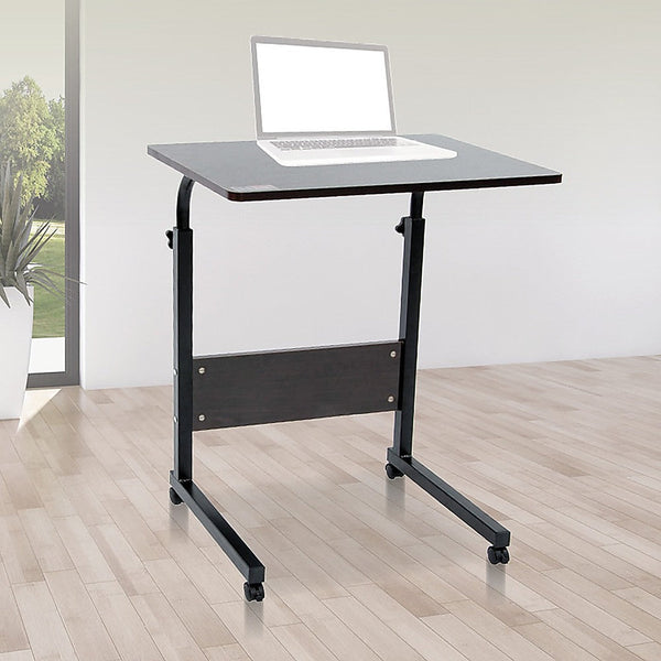 Mobile Laptop Desk Bed Stand Computer Table Adjustable Notebook Bedside