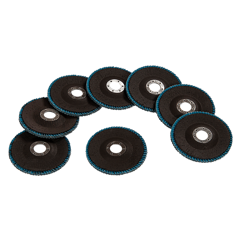 50X Pack Premium Zirconia Flap Disc Sanding Grinding 115Mm 4.5" 40 Grit