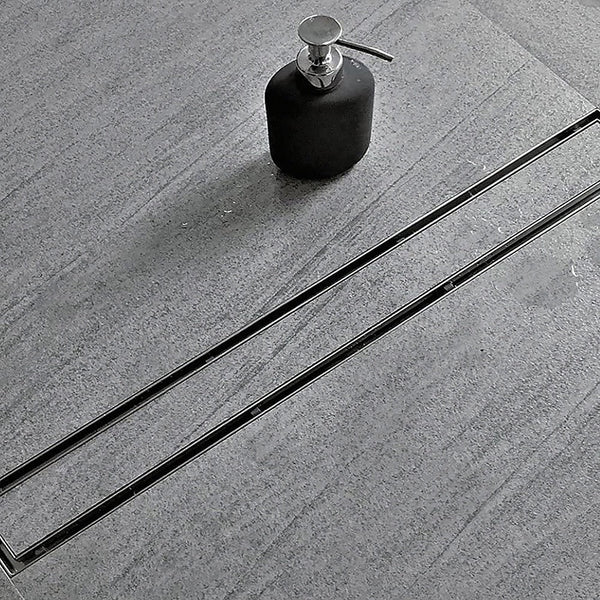 Della Francesca 800Mm Tile Insert Shower Bathroom Stainless Steel Grate Drain W/Centre Outlet Floor Waste Drain Grates