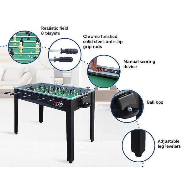 Randy & Travis Machinery Soccer Table 4Ft Tables Football Game Home Party Gift Foosball