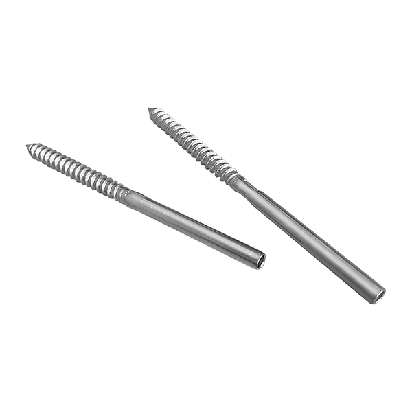 Randy & Travis Machinery Stainless Steel Diy Rope Balustrade Kit 3.2Mm Swage X Lag Screw Term 10 Pack Other Building Materials