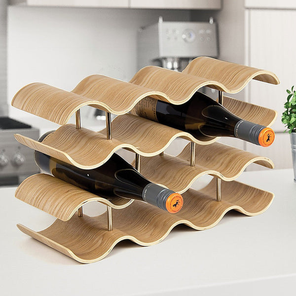 Randy & Travis Machinery Wave Wine Rack/Creative Home Grape Holder Shelf Cabinet/Bottle Racks