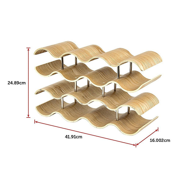 Randy & Travis Machinery Wave Wine Rack/Creative Home Grape Holder Shelf Cabinet/Bottle Racks